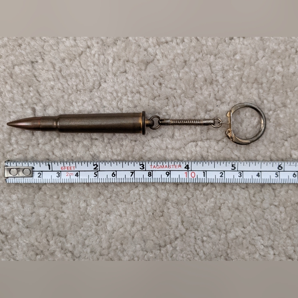 Bullet keychain